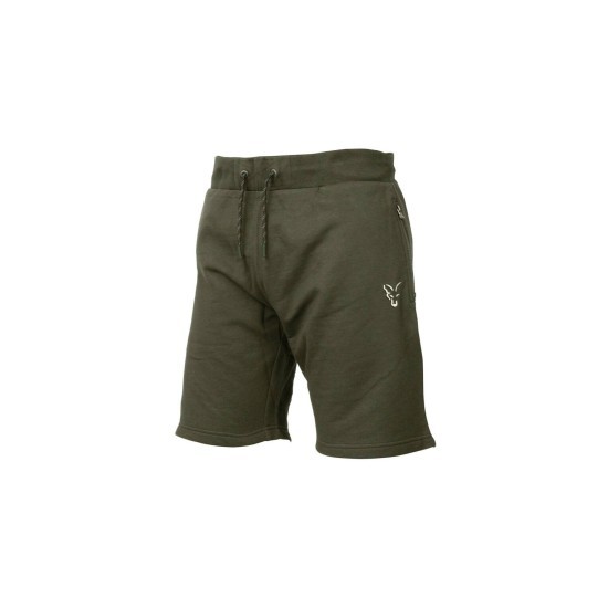 PANTALONI SCURȚI FOX COLLECTION LIGHTWEIGHT SHORTS GREEN-SILVER MĂRIME M