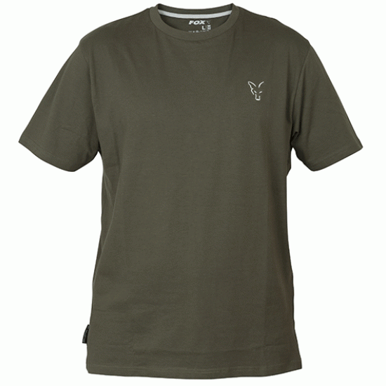 TRICOU FOX COLLECTION T-SHIRT GREEN-SILVER MĂRIME 3X-LARGE