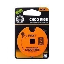 MONTURĂ FOX EDGES STIFF CHOD STANDARD NR.5 30LB 3BUC/ROLĂ