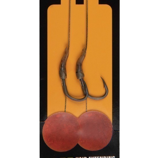 RIG FOX EDGES™ WIDE GAPE CAMOTEX SEMI STIFF NR.2, 2BUC/PLIC