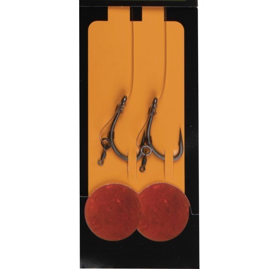 RIG FOX EDGES™ CURVE SHORT FLUORO D-RIG NR.4, 2BUC/PLIC