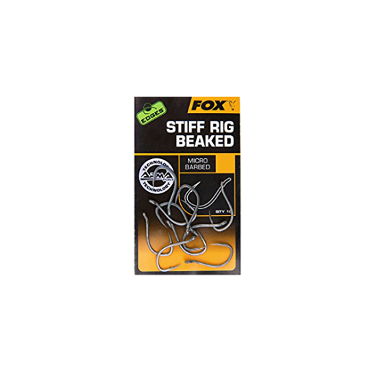 CÂRLIGE FOX EDGES™ ARMAPOINT STIFF RIG BEAKED NR.4 10BUC/PLIC