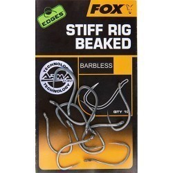 CÂRLIGE FOX EDGES ARMAPOINT STIFF RIG BEAKED NR.8 BARBLESS 10BUC/PLIC