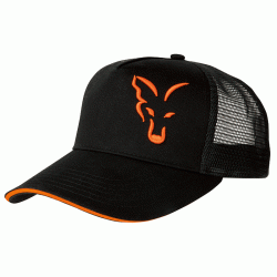 ȘAPCĂ FOX TRUCKER CAP BLACK-ORANGE