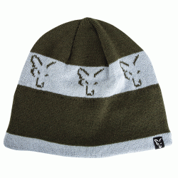 CACIULĂ FOX BEANIE GREEN-SILVER 