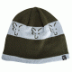 CACIULĂ FOX BEANIE GREEN-SILVER