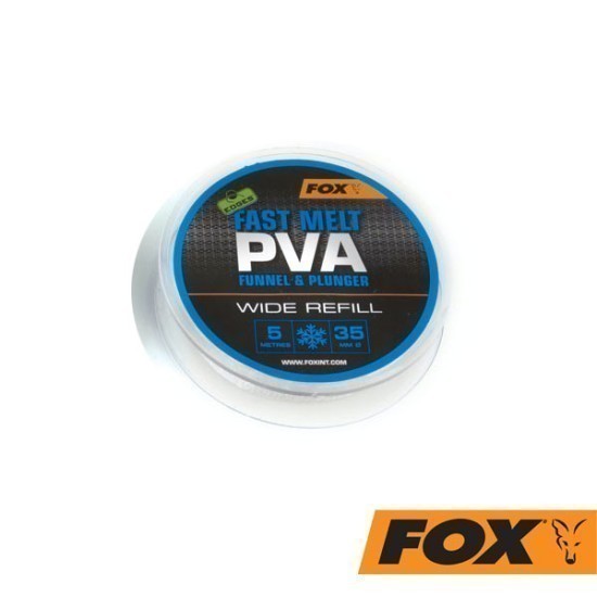 REZERVĂ PLASĂ SOLUBILĂ FOX EDGES™ REFILL SPOOL FAST MELT 5M Ø35MM