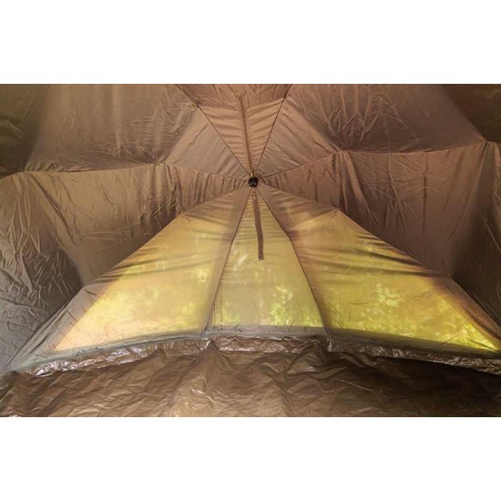 Umbrelă/Cort Fox Retreat Brolly System, 262x178x128cm Umbrelă/Cort Fox Retreat Brolly System, 262x178x128cm