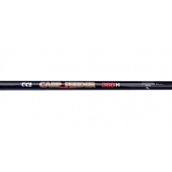 Lansetă Tica Carp Feeder, 3.60m/20-120g, 3+2buc