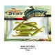 Shad Fast Strike Bionic Soft Perch, Lime Pepper 006, 5cm/1g, 10buc/blister