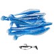 Shad Fast Strike Huky Kuky, Blue Pepper, 11.5cm/4.3g, 10buc/plic
