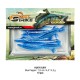 Shad Fast Strike Huky Kuky, Blue Pepper, 11.5cm/4.3g, 10buc/plic