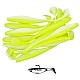 Shad Fast Strike Huky Kuky, Chartreuse White, 11.5cm/4.3g, 10buc/plic