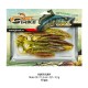 Shad Fast Strike Huky Kuky, Motor Oil, 11.5cm/4.3g, 10buc/plic