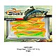 Shad Fast Strike Huky Kuky, Orange Green, 11.5cm/4.3g, 10buc/plic