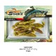 Shad Fast Strike Huky Kuky, Motor Oil, 7.5cm/2.7g, 10buc/plic