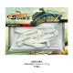Shad Fast Strike Huky Kuky, White Milch, 7.5cm/2.7g, 10buc/plic