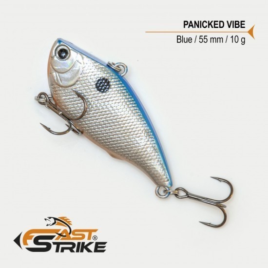 Vobler Fast Strike Panicked Vibe, Blue F, 5.5cm/10g Vobler Fast Strike Panicked Vibe, Blue F, 5.5cm/10g