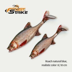 Shad Fast Strike Roach Shad, Roach Natural Blue, 8cm/5g, 1buc/blister