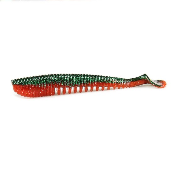 Shad Fast Strike Takeda Shad, Green Red Pepper, 8cm/3.2g, 10buc/plic