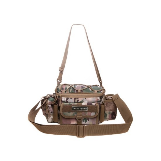 Geantă accesorii Trakko Dream Fishing, Camo, 13x8x32cm