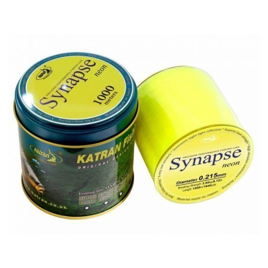 Fir monofilament Katran Synapse Neon, 0.437mm/29.30lb/13.30kg, 750m