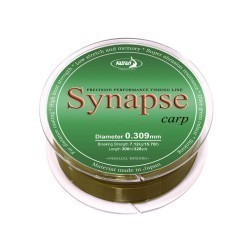 Fir monofilament Katran Synapse Carp, Olive Green, 0.371mm/22.35lb/10.14kg, 300m
