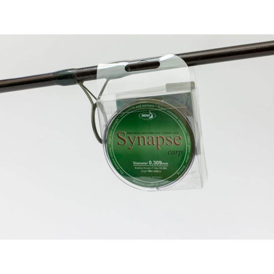 Fir monofilament Katran Synapse Carp, Olive Green, 0.286mm/12.85lb/5.83kg, 300m