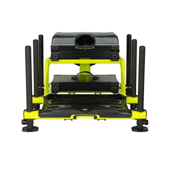 Scaun modular Matrix XR36 Pro Seatbox, Black/Lime, 76.1x83cm Scaun modular Matrix XR36 Pro Seatbox, Black/Lime, 76.1x83cm