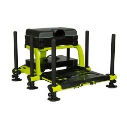Scaun modular Matrix XR36 Pro Seatbox, Black/Lime, 76.1x83cm