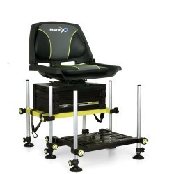Scaun modular Matrix F25 Seatbox MK2 System, Black/Lime, 75x59cm