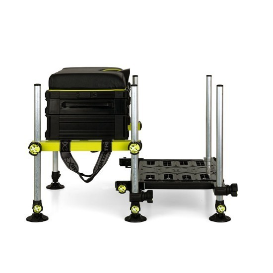 Scaun modular Matrix F25 Seatbox MK2, Black/Lime, 75x59cm Scaun modular Matrix F25 Seatbox MK2, Black/Lime, 75x59cm