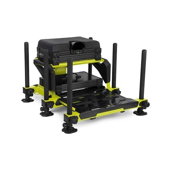 Scaun modular Matrix S36 Pro Seatbox, Black/Lime, 83x75.1cm