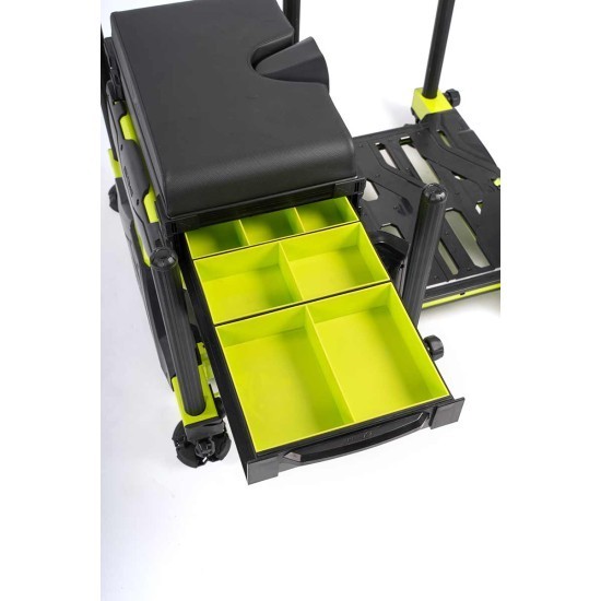 Scaun modular Matrix S36 Pro Seatbox, Black/Lime, 83x75.1cm