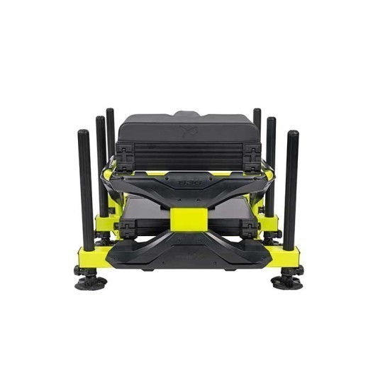 Scaun modular Matrix S36 Pro Seatbox, Black/Lime, 83x75.1cm