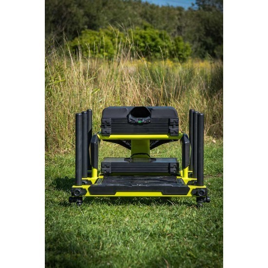 Scaun modular Matrix S36 Pro Seatbox, Black/Lime, 83x75.1cm