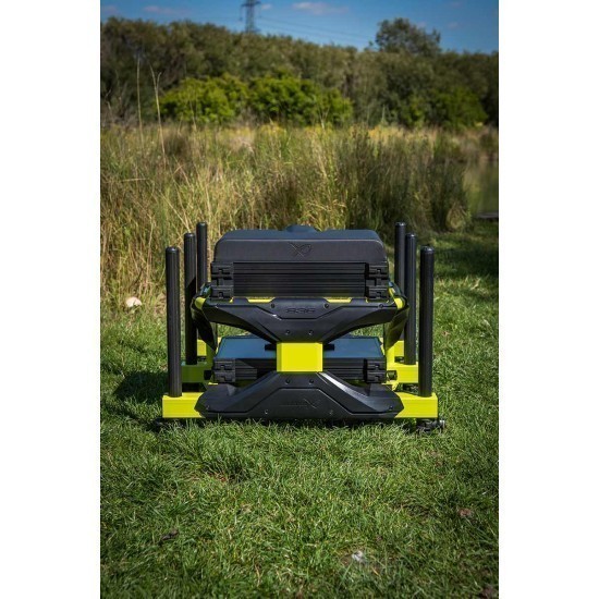 Scaun modular Matrix S36 Pro Seatbox, Black/Lime, 83x75.1cm