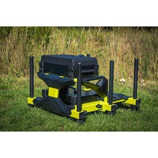 Scaun modular Matrix S36 Pro Seatbox, Black/Lime, 83x75.1cm