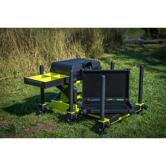 Scaun modular Matrix S36 Pro Seatbox, Black/Lime, 83x75.1cm