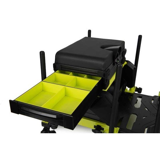 Scaun modular Matrix S25 Pro Seatbox, Lime/Black, 78.1x72.1cm Scaun modular Matrix S25 Pro Seatbox, Lime/Black, 78.1x72.1cm