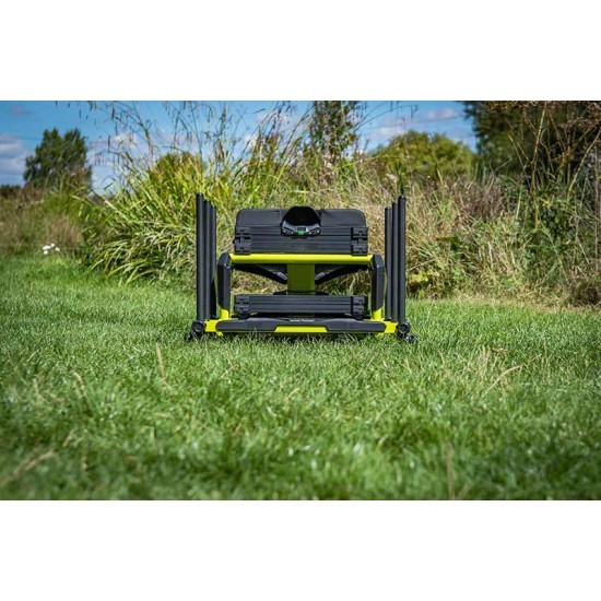 Scaun modular Matrix S25 Pro Seatbox, Lime/Black, 78.1x72.1cm Scaun modular Matrix S25 Pro Seatbox, Lime/Black, 78.1x72.1cm