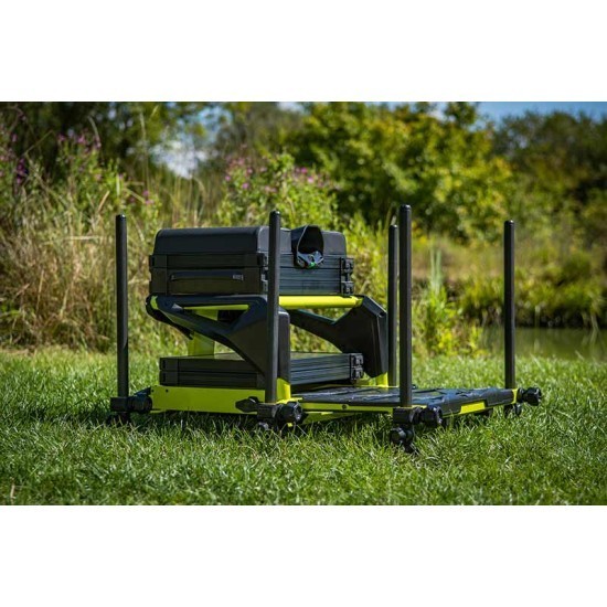 Scaun modular Matrix S25 Pro Seatbox, Lime/Black, 78.1x72.1cm Scaun modular Matrix S25 Pro Seatbox, Lime/Black, 78.1x72.1cm