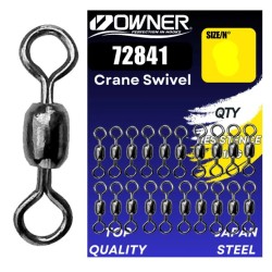 Vârtej Owner Amaz 72481 Crane Swivel, Black Nickel, Nr.18/10kg, 20buc/plic