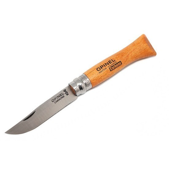Briceag Opinel Nr.6, Fag, lamă Carbon 6cm