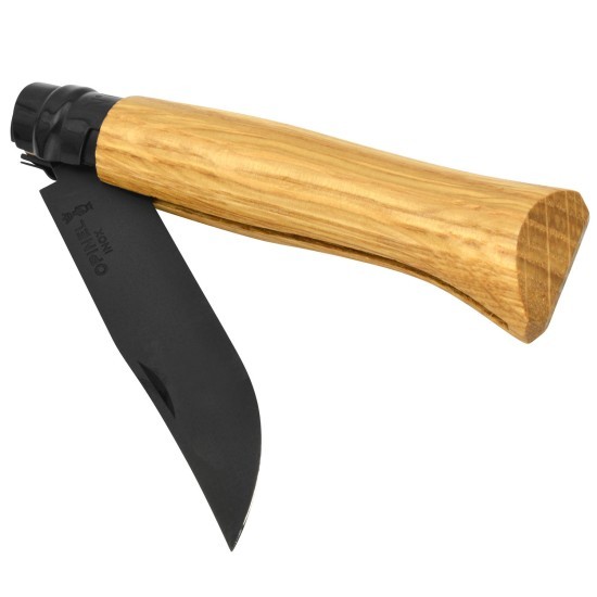 Briceag + cutie Opinel Plumier No.08 Black Edition, 8cm/Inox