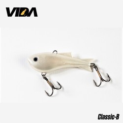 Cicadă siliconică Vida Classic 6cm 20g, culoare B