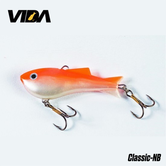 Cicadă siliconică Vida Classic 7cm 20g, culoare NB