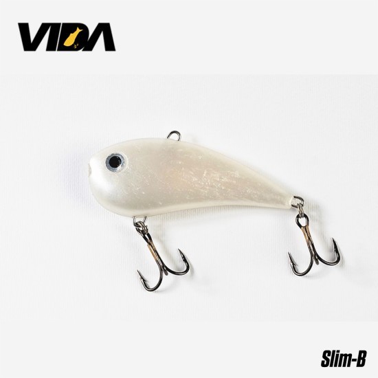 Cicadă siliconică Vida Slim 6cm 24g, culoare B