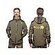 Jachetă Select Baits New Wave Softsheel Fleece Insulated, Green/Black, 2X-Large