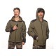 Jachetă Select Baits New Wave Softsheel Fleece Insulated, Green/Black, Medium Jachetă Select Baits New Wave Softsheel Fleece Insulated, Green/Black, Medium